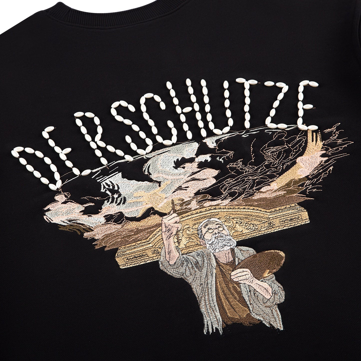 "awakening" Crewneck black 01