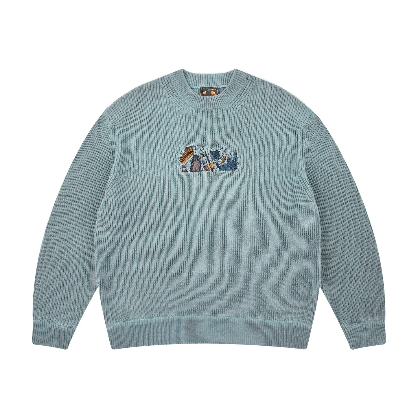 "super kid" heat reactive knit blue