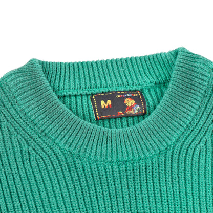 "super kid" heat reactive knit green