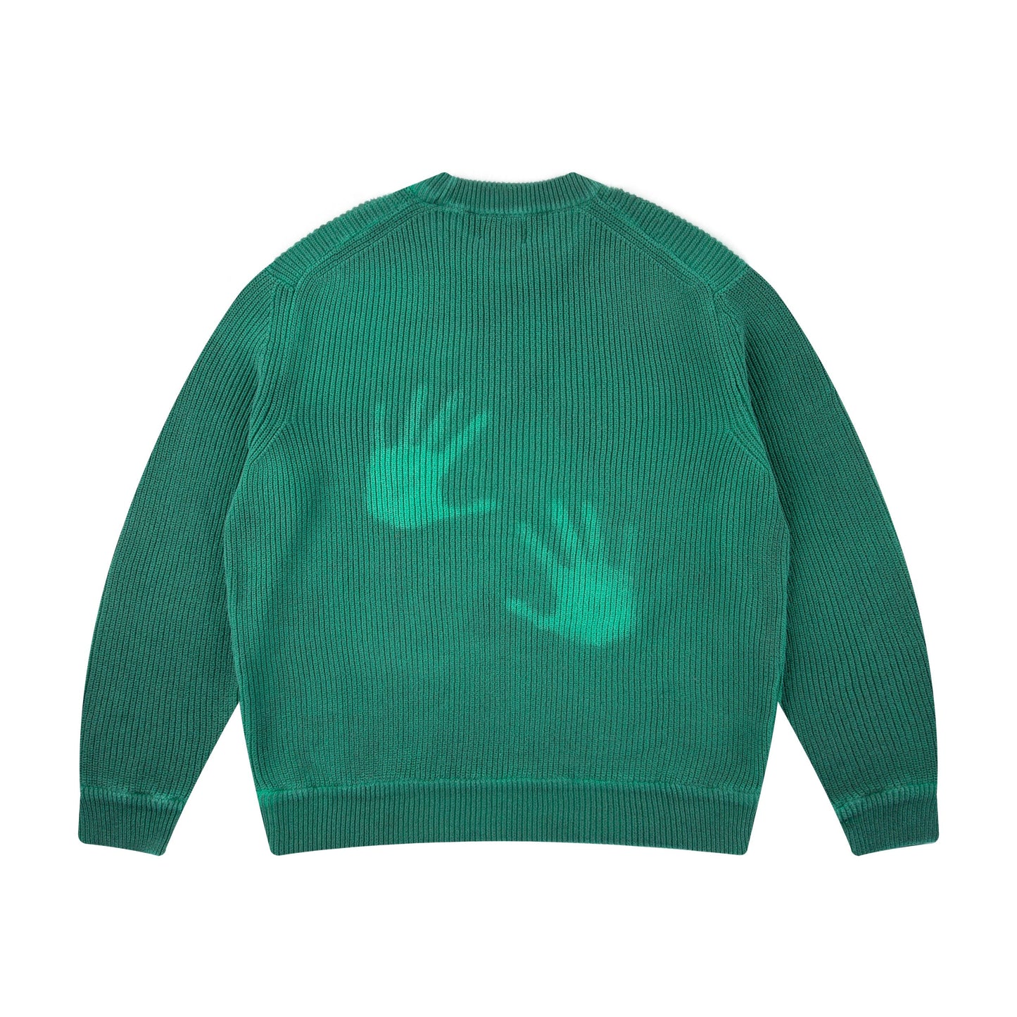 "super kid" heat reactive knit green