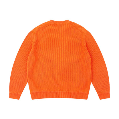 "super kid" heat reactive knit orange