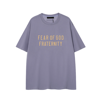 FW24 FRATERNITY T-Shirt / Shorts / Set - Purple