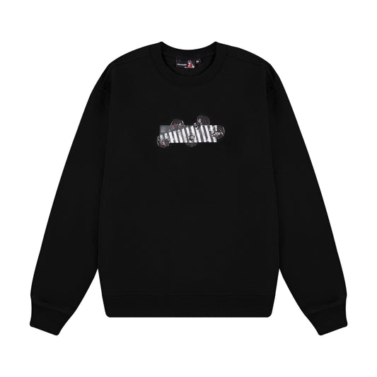 "umbrella" Crewneck black