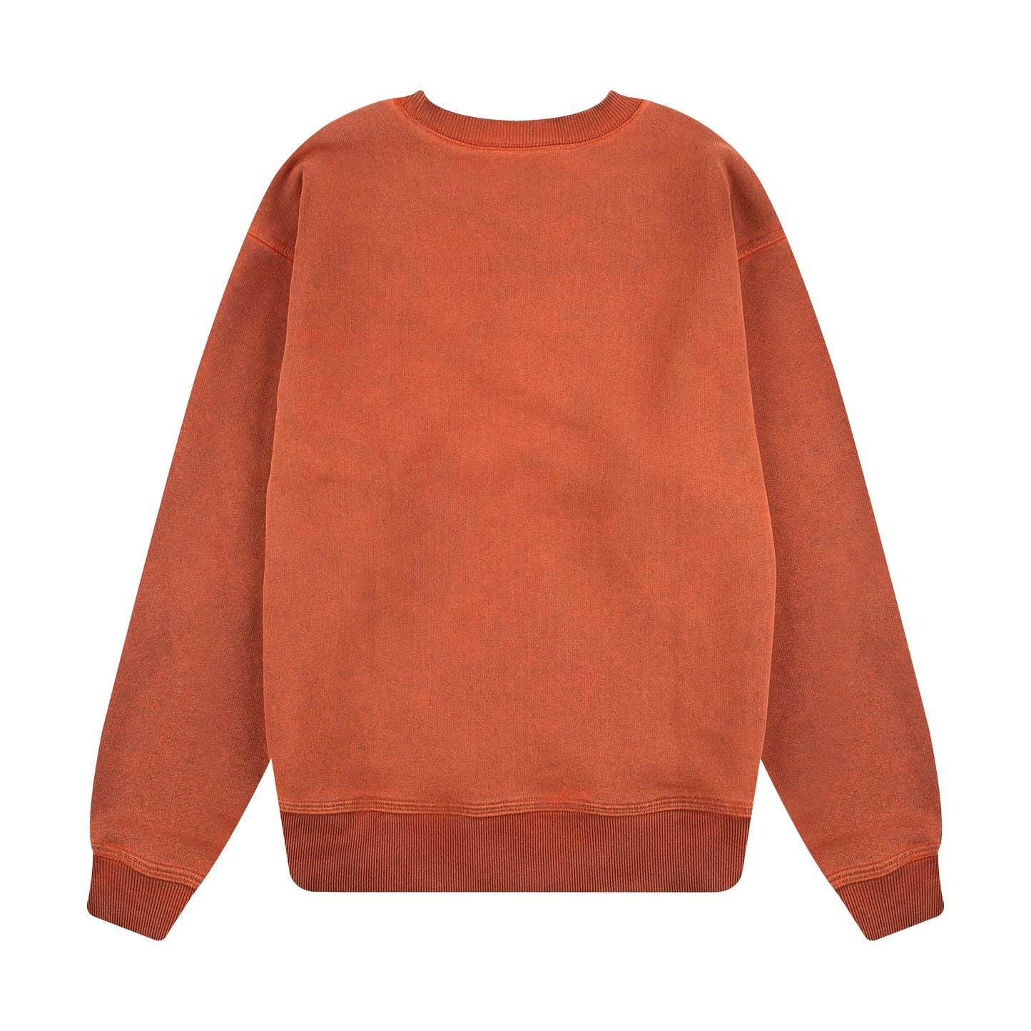 "super kid" crewneck orange