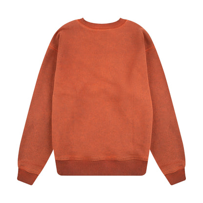 "super kid" crewneck orange
