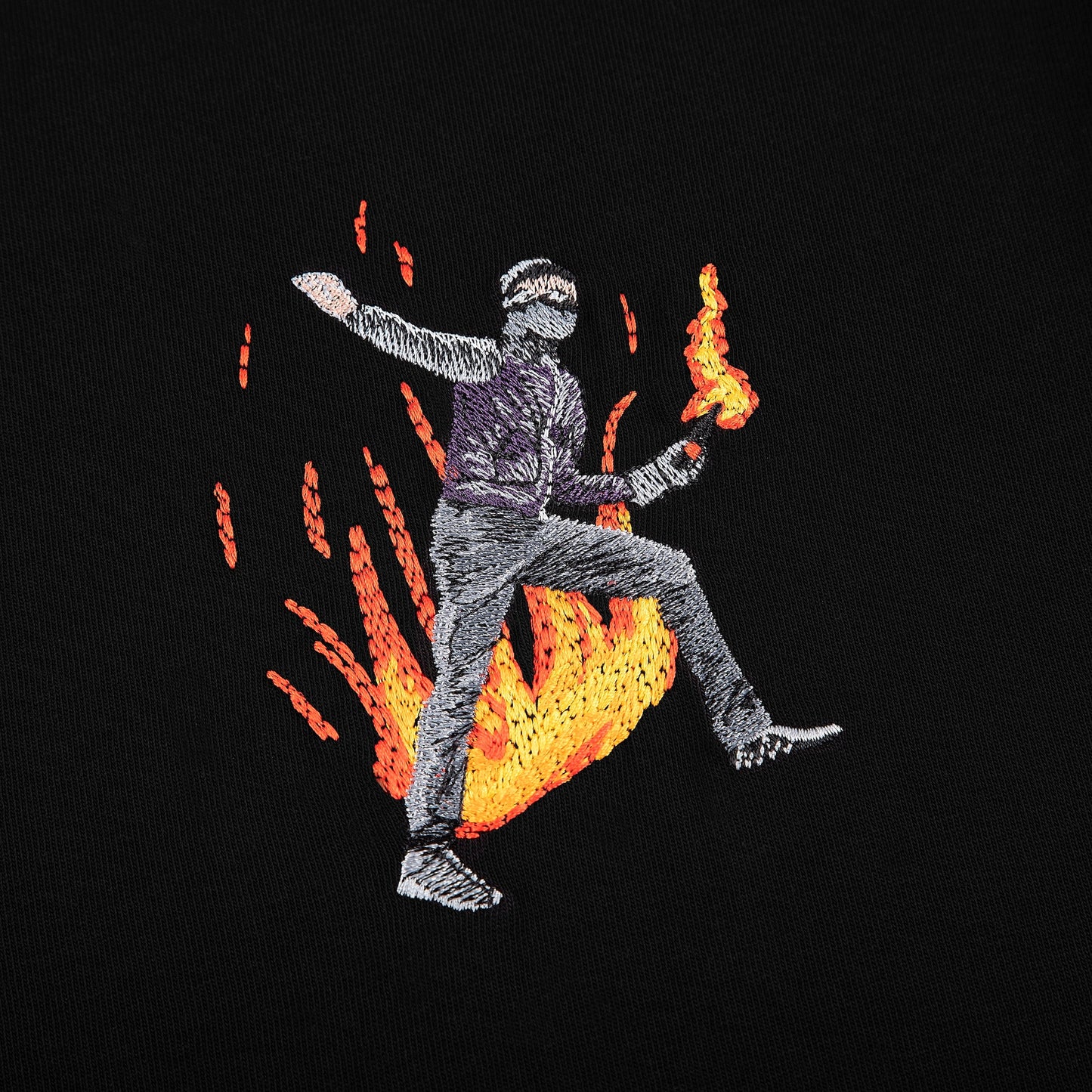 "riot" T-Shirt black 03