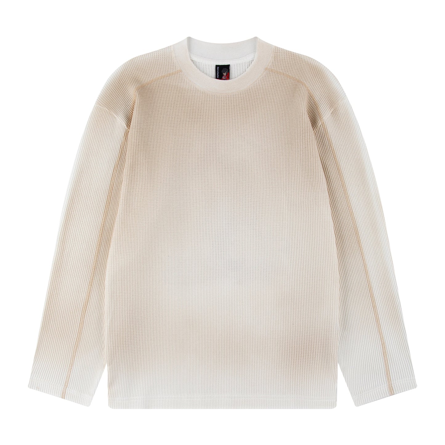 "yasmin v3" waffle long sleeve off white