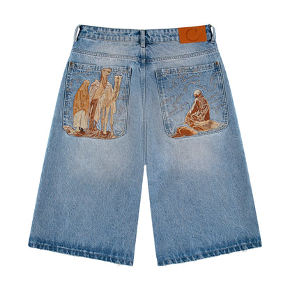"yasmin v3" Jorts blue