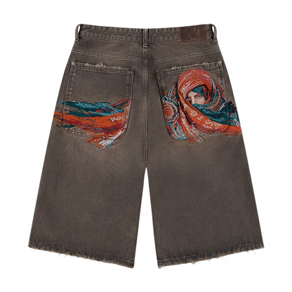 "yasmin v3" Jorts light brown