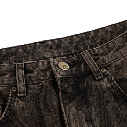 "yasmin v3" Jorts brown updated fit