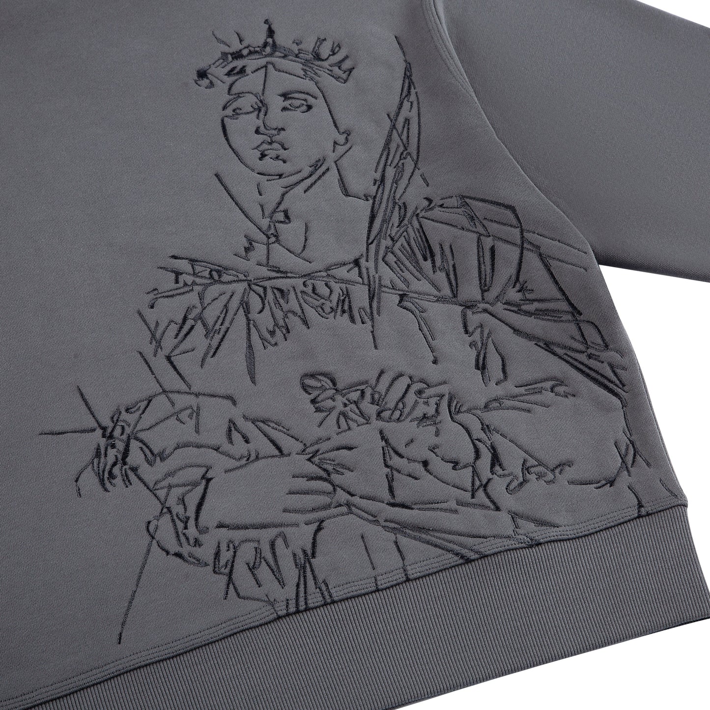 "awakening" Hoodie anthracite