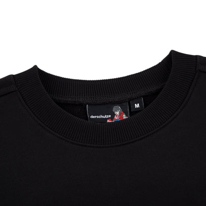 "awakening" Crewneck black 01