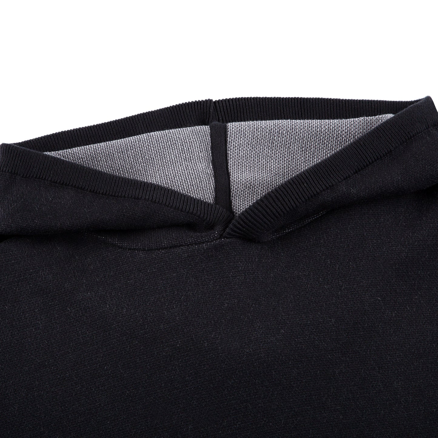 "awakening" knit Hoodie black