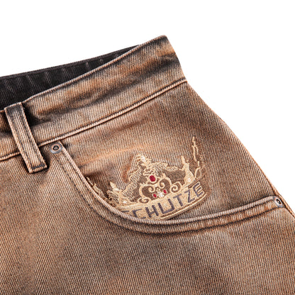 "awakening" Denim bronze fade