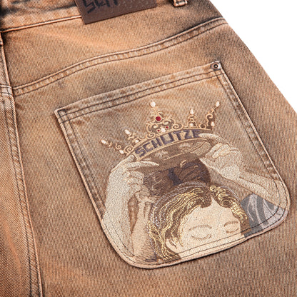 "awakening" Denim bronze fade