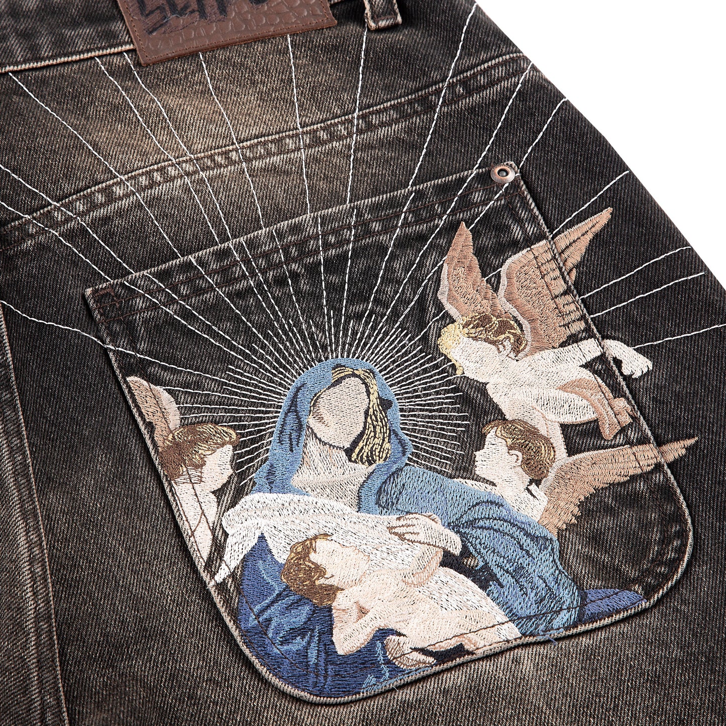 "awakening" Denim brown tint