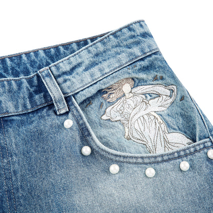 "awakening" Denim blue