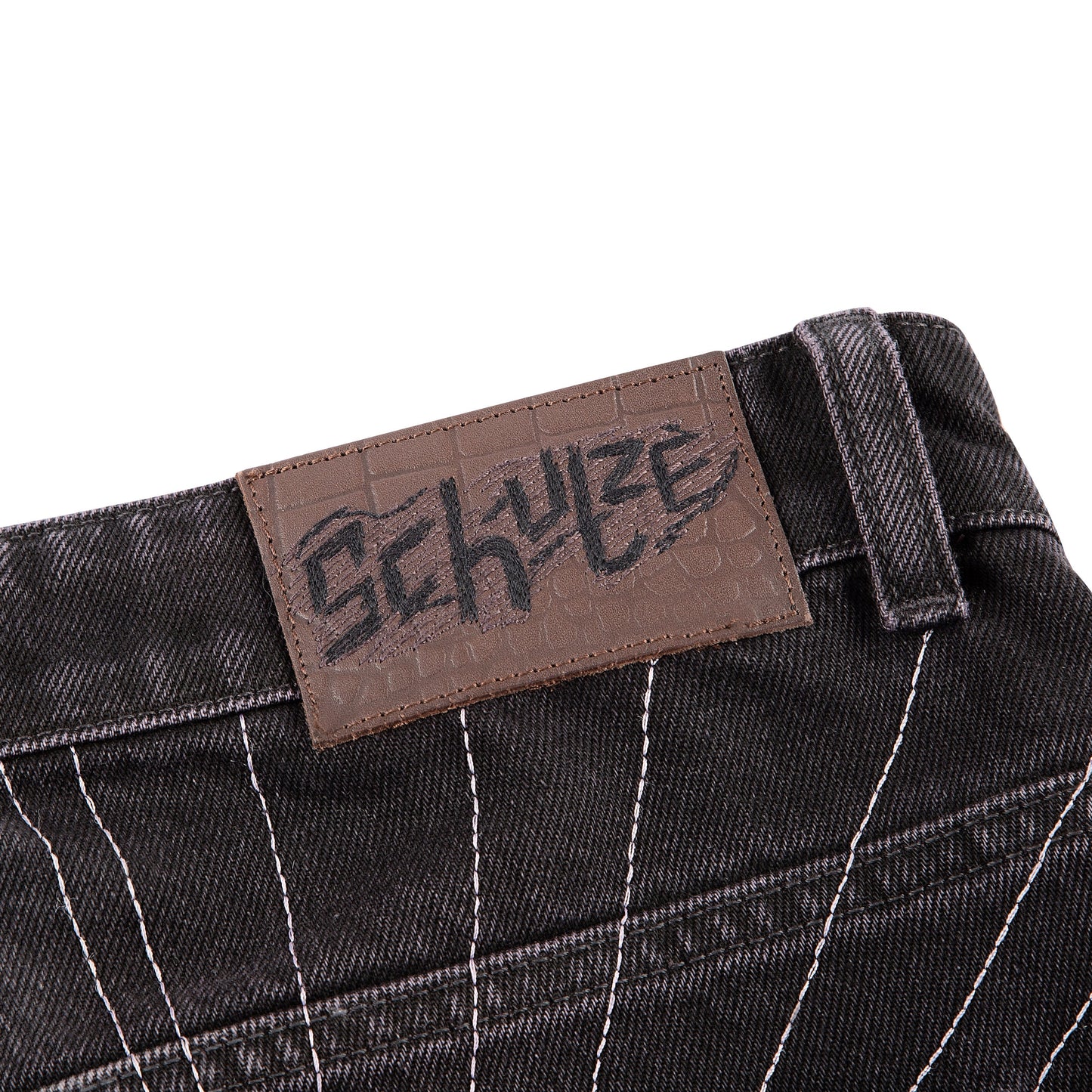 "awakening" Jorts purple tint