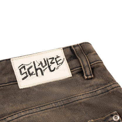 "koi fish v2" denim brown