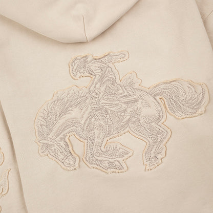 "western" Zip Up beige