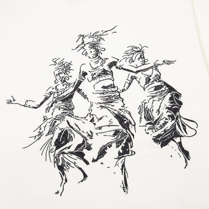 "mosaic" T Shirt off white