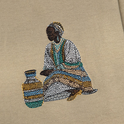 "mosaic" T Shirt khaki