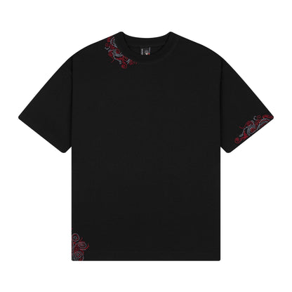 "mosaic" T Shirt black 01