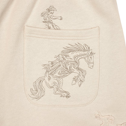 "western" Jogger beige