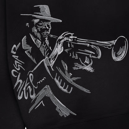 "jazz v2" Hoodie black