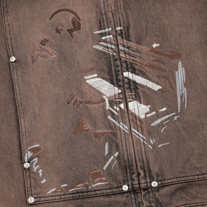 "jazz v2" denim Jacket black