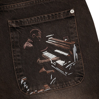 "jazz v2" denim brown