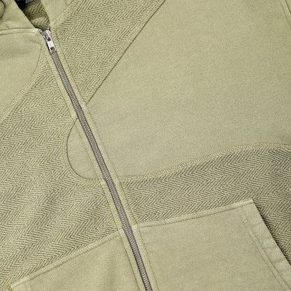 "lotus" Zip Up green