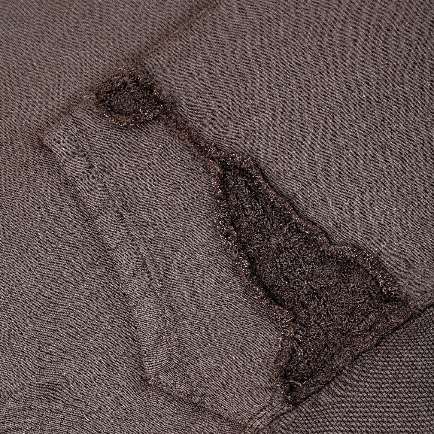 "lotus" Hoodie brown