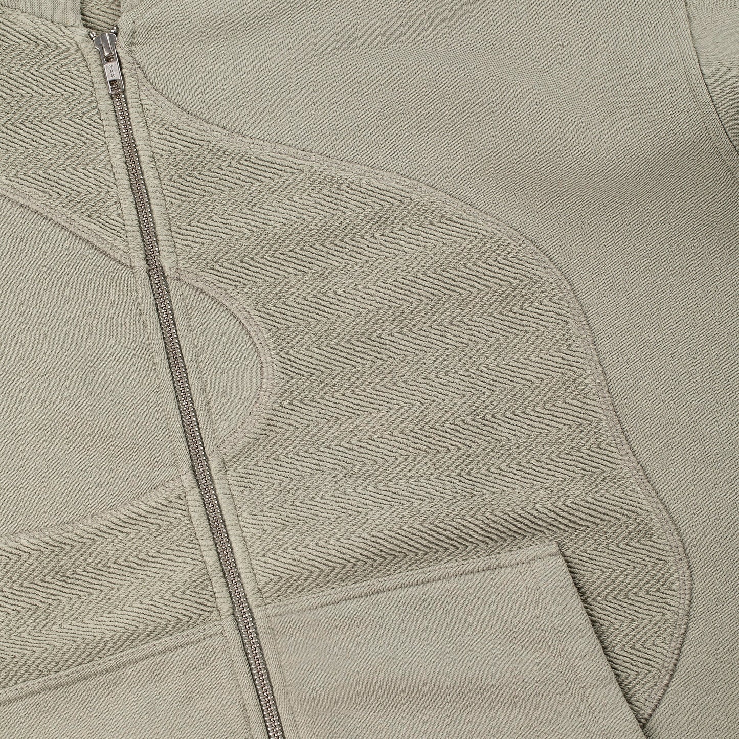 "lotus" Zip Up khaki
