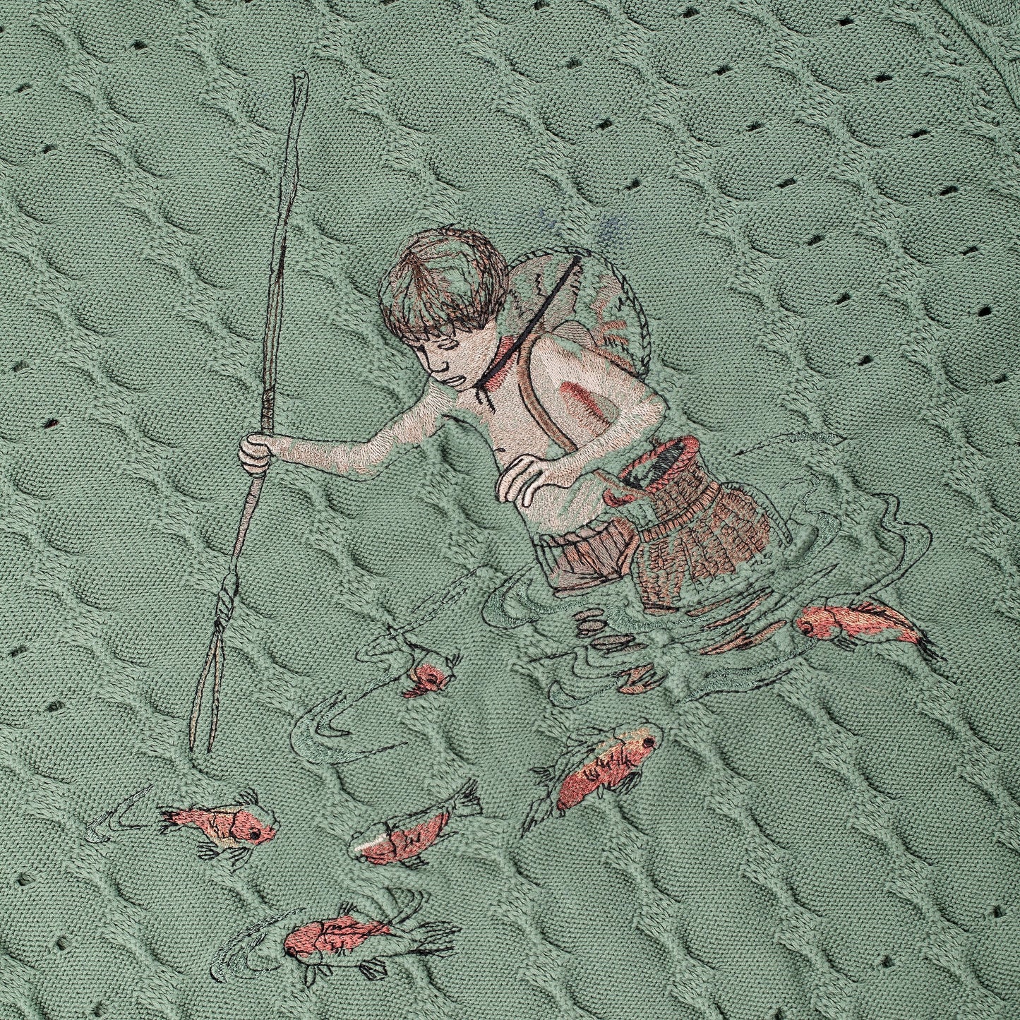 "lotus" longsleeve knit green