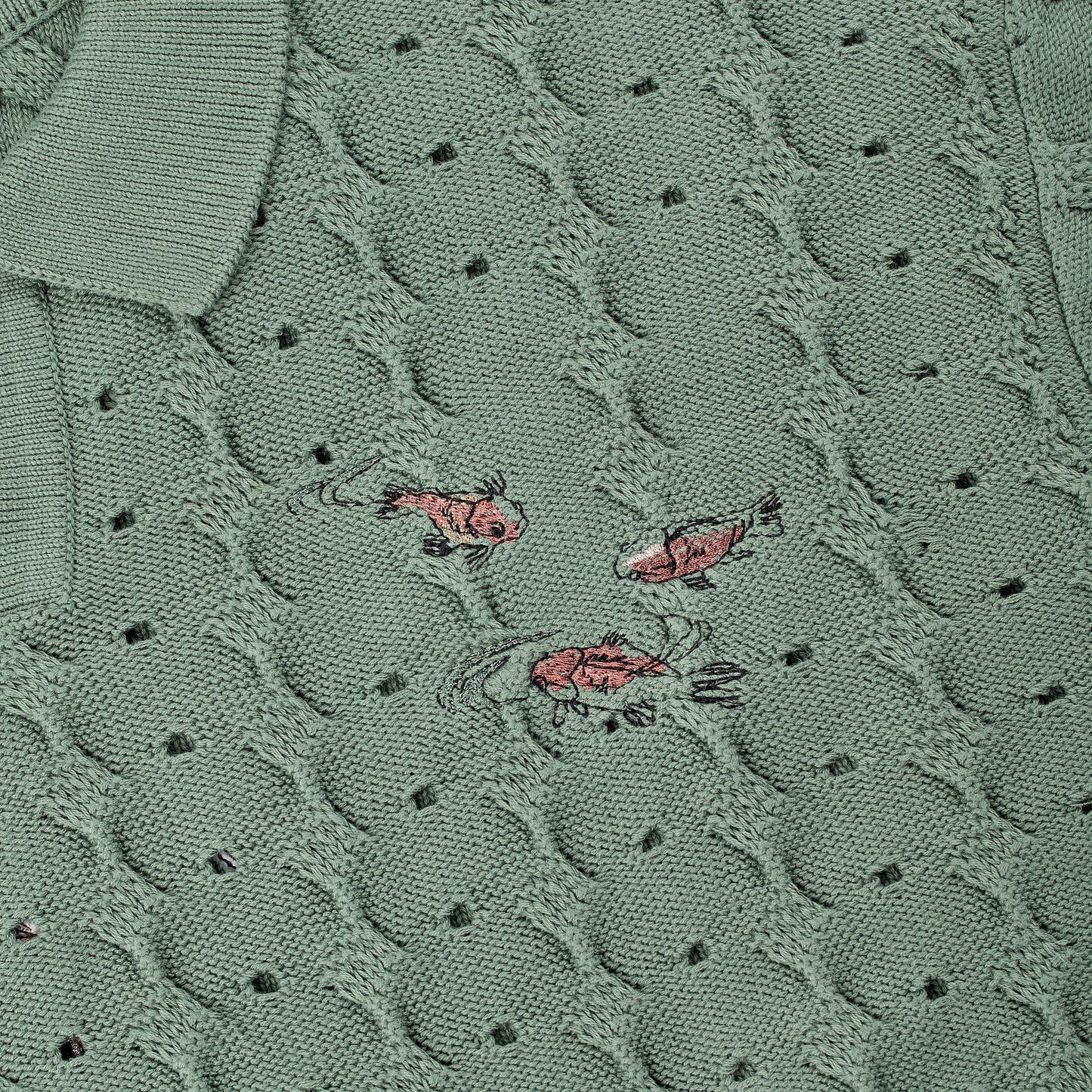 "lotus" longsleeve knit green