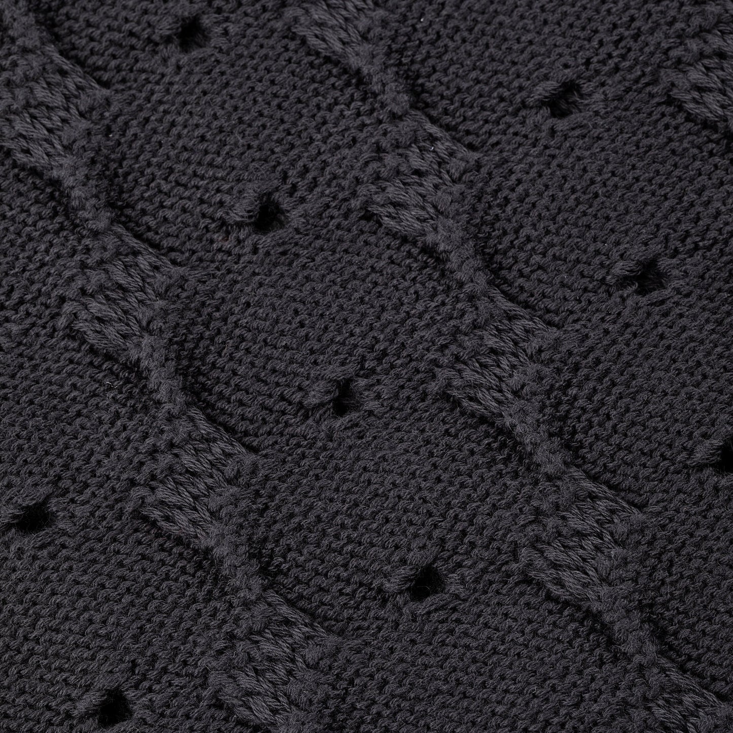 "lotus" longsleeve knit anthracite