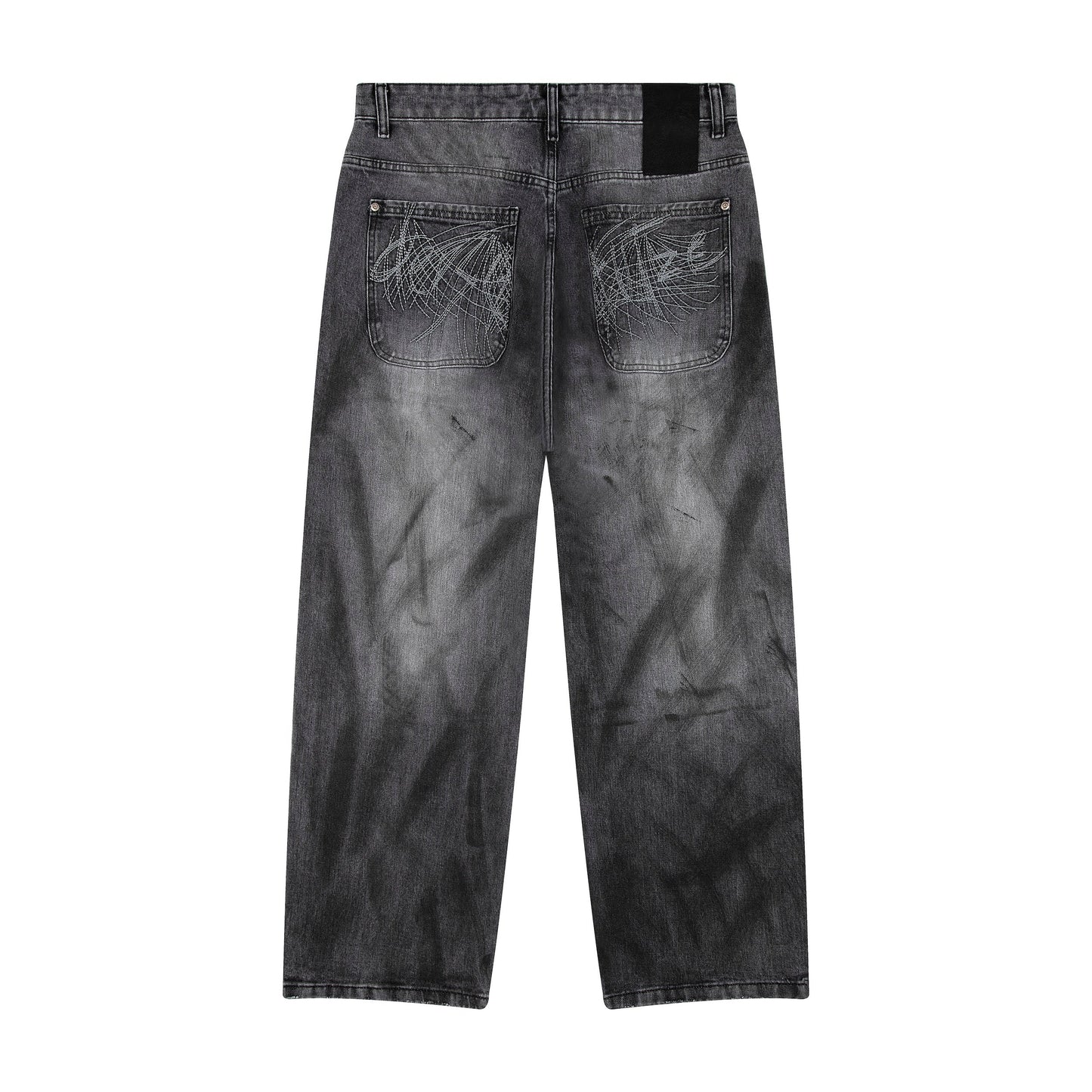 "sashiko v2" denim grey