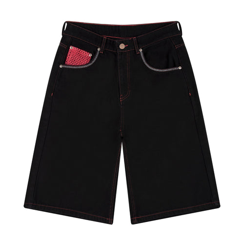 "lotus" Jorts black