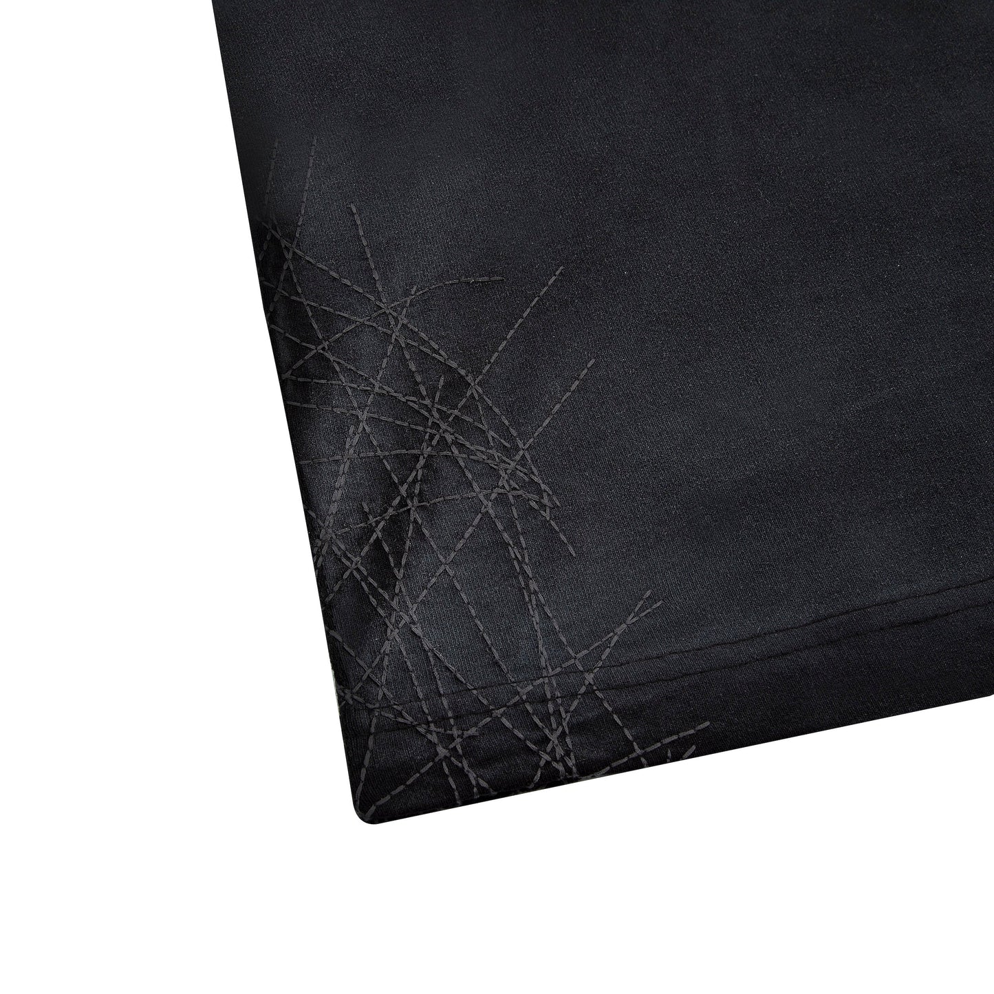 "sashiko" T Shirt black