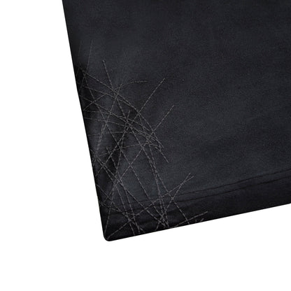 "sashiko" T Shirt black