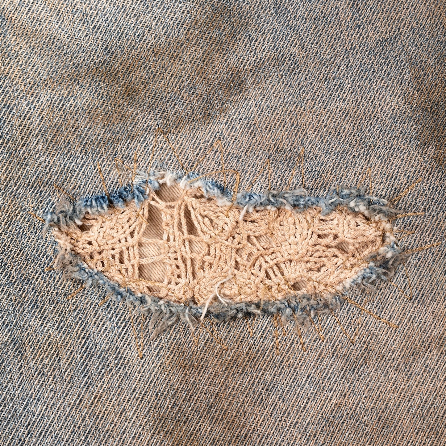 "lotus" Jorts mud wash