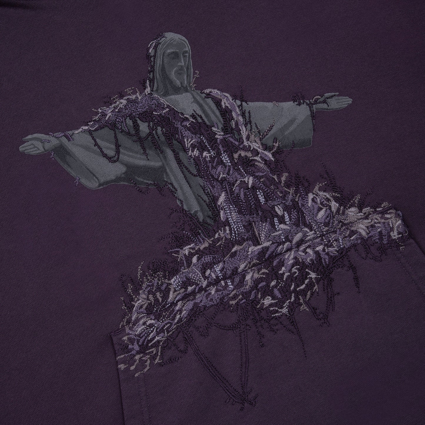 "NYC to RIO" Hoodie purple