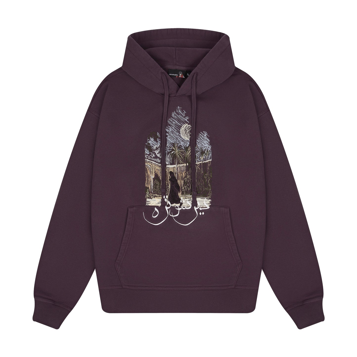 "aziza" Hoodie purple