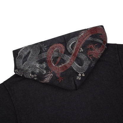 "yakuza" Hoodie black 02