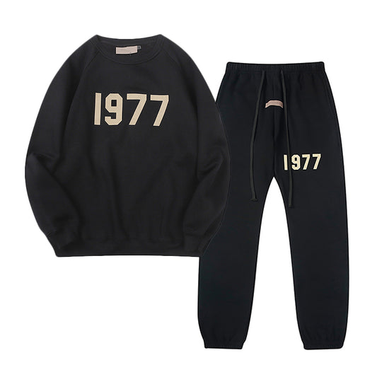 1977 Sweatshirt / Pants / Set - Black
