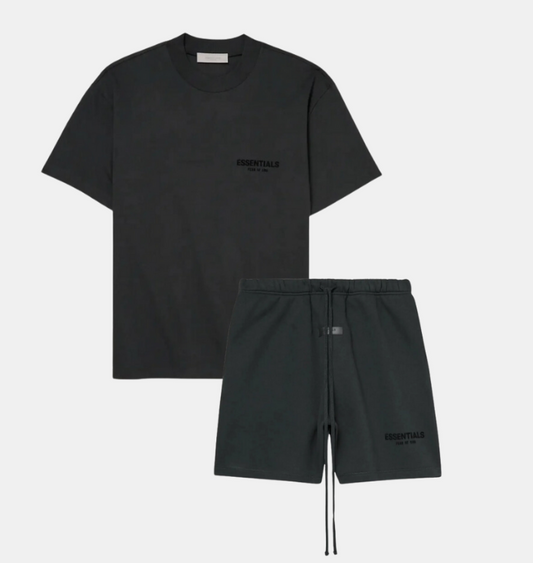 SS22 T-Shirt / Shorts / Set - Black