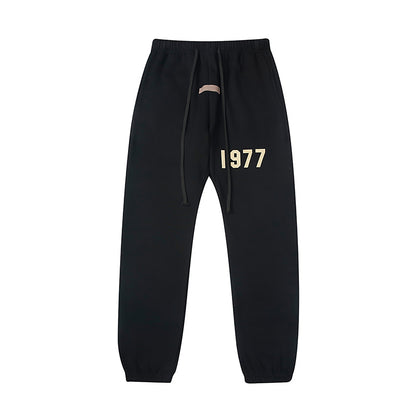 1977 Hoodie & Pants Set Black