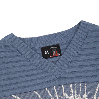 "awakening v2" Jersey knitted blue