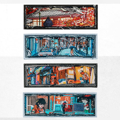 "Japan" Hoodie grey melange